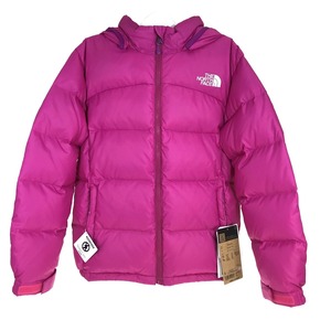 ## THE NORTH FACE ザノースフェイス アコンカグア フーディ キッズ 140cm NDJ92259 フューシャピンク 目立った傷や汚れなし