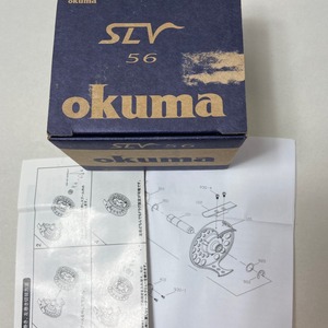 ΨΨ okuma フライリール　SLV56　箱付き やや傷や汚れあり