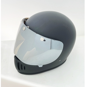 ** DAMMTRAX dam to Lux full-face helmet L size 59~60cm 2021 year made mat black a little scratch . dirt equipped 