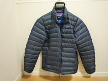 【超美品】パタゴニア Patagonia メンズ ダウン セーター ＸＳサイズ ネイビー New Navy 紺 _画像1