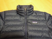 【超美品】パタゴニア Patagonia メンズ ダウン セーター ＸＳサイズ ネイビー New Navy 紺 _画像4