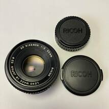 美品 和製ズミクロン RICOH XR RIKENON 50mm F2 / カビくもり無し、バル切れ無し、状態良いです_画像1