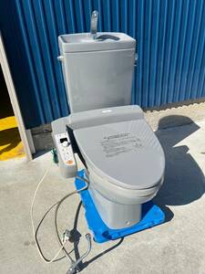 TOTO トイレ　洋式便器　床排水　手洗い付きタンク　便座ヒーター ウォシュレットセット　希少カラー　即日発送　下見や直接引取り可