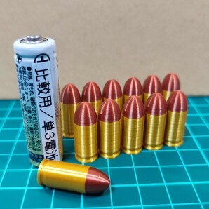 .380 ACP 弾風 ダミーカート 12個セット【送料無料】(検)9mm オート ブローニング クルツ ショート 9x17mm 