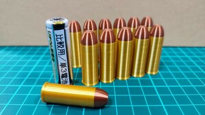 .45 COLT 弾風 ダミーカート 12個セット【送料無料】(検) .45コルト .45ロングコルト .45 long colt SAA 撮影小物