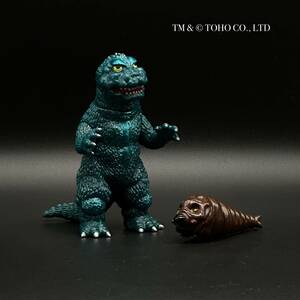 ワンフェス WF2024冬 MaxToy モスゴジ ソフビ モスラ ブルマァク 東宝 ゴジラ GODZILLA M1号 wf2024w マックストイ マーミット