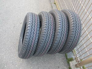 軽トラ用 夏タイヤ 145/80R/12 6PR 新品 4本セット ヨコハマ super van 355 2023年48週（11/27～12/23）製造品