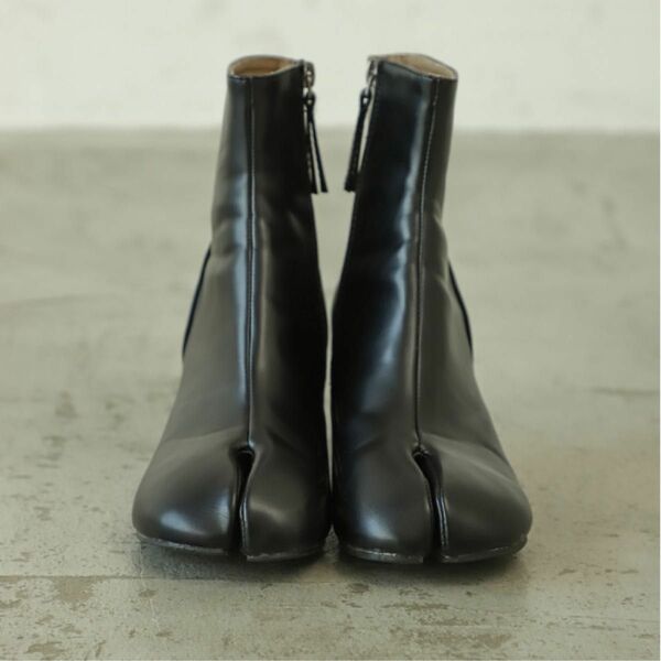 足袋ブーツ黒22cm VACANCY TABIBOOTS BLACKゾゾタウンZOZOショートブーツ