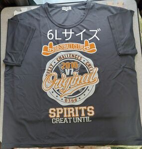 大きいサイズ☆メンズT半袖Tシャツ☆6Lサイズ