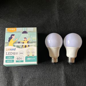 LED電球 A60 口金直径E26 40形相当 （4.2W） 810lm 昼白色