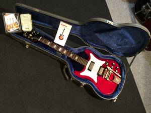 No.013524 生産完了！2012年 Epiphone 50th Anniversary Crestwood Custom RED Miniハムバッカー EX