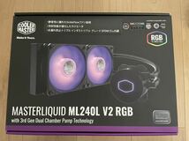 Cooler Master MasterLiquid ML240L V2 RGB MLW-D24M-A18PC-R2 ブラック_画像1