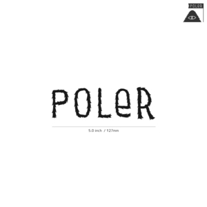 【POLeR】ポーラー★03★ダイカットステッカー★切抜きステッカー★NKNT★5.0インチ★12.7cm