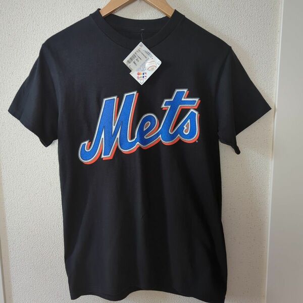 アメリカ購入　新品タグ付き　正規品　Majestic New York Mets Tシャツ ニューヨーク　メッツ　MLB