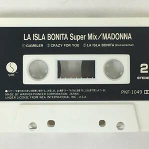 ■□T934 MADONNA マドンナ LA ISLA BONITA SUPER MIX ラ・イスラ・ボニータ スーパー・ミックス カセットテープ□■の画像7