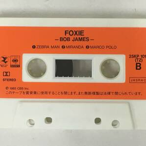 ●○T978 BOB JAMES ボブ・ジェームス FOXIE フォクシー カセットテープ○●の画像7