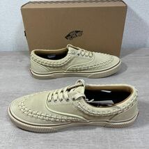 1円スタート売切り 新品未使用 vans バンズ ERA エラ スニーカー ベージュ オールスエード 天然皮革 27.5cm オーセンティック SK8_画像4