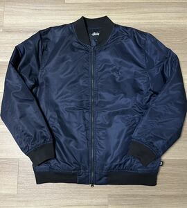 美品 STUSSY ステューシー MA-1 ボンバージャケット XL