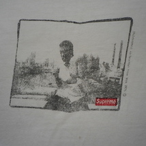 ☆ 初期 1997年 97 90s Supreme シュプリーム Muhammad Ali Tee モハメドアリ Tシャツ 1966 Thomas Hoepker 赤タグ (ホワイト白M)DGN_画像3