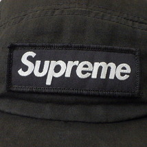 ☆ Supreme シュプリーム Military Camp Cap ミリタリー キャンプキャップ キャップ box logo ボックスロゴ (ブラック黒)DDG_画像4