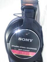 SONY MDR-CD900ST 新品極厚イヤーパッド交換済　音出確認済 モニターヘッドホン　14_画像8