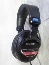 SONY MDR-CD900ST 新品互換イヤーパッド交換済　音出確認済 モニターヘッドホン 15_画像1