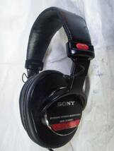 希少　SONY MDR-CD900ST 初期型 新品互換イヤーパッド交換済み 音出し確認済 モニターヘッドホン 22_画像2