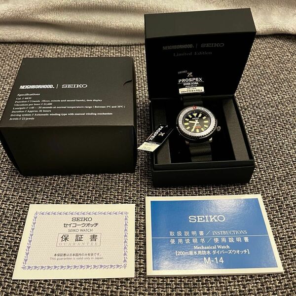 1000本限定 NEIGHBORHOOD SEIKO PROSPEX 腕時計 プロスペックス　SBD077