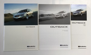  Швейцария specification OUTBACK Outback *2003 каталог 
