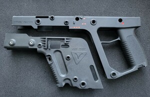 絶版 新品 KSC KWA KRISS VECTOR GBB アッパー ロア レシーバー クリスベクター ( SMG KRYTAC ATPIAL クライタック M4 ガスブローバック