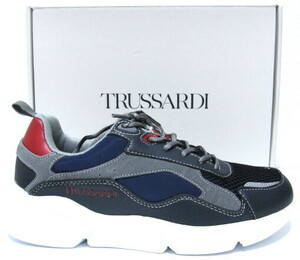 送料無料◆新品！TRUSSARDI 軽量スニーカー 40◆トラサルディ