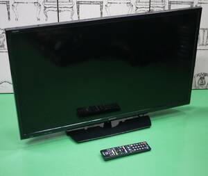 美品 シャープ 32V型 ハイビジョン 液晶 テレビ AQUOS LC-32S5 2017年 直下型LED 3波2チューナー搭載 USB外付けHDD録画対応 裏録 32インチ