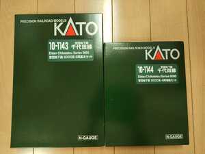KATO 10-1143 10-1144 営団地下鉄千代田線6000系 6両基本セット＋4両増結セット 10両編成