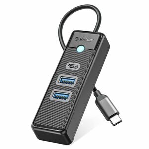 ★新品未使用★ TypeC USB 接続アダプター ブラック ハブ データ転送