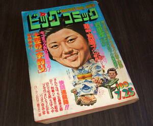 ビッグコミック1978年◆しのぶ=里中満智子/のたり松太郎=ちばてつや/ゴルゴ13=さいとうたかを/50頁読切 忘れ雪=岩重孝/石森章太郎