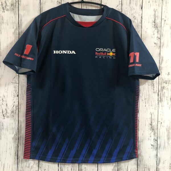 【Red Bull】HONDA F1 レッドブル ホンダ 鈴鹿サーキット コラボ 2023 日本限定 レア 半袖シャツ 送料込み！