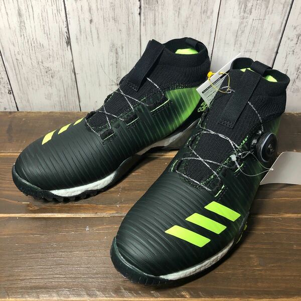 【adidas】アディダス ゴルフ シューズ BOA ADWカオスBM BG165 黒 23.0