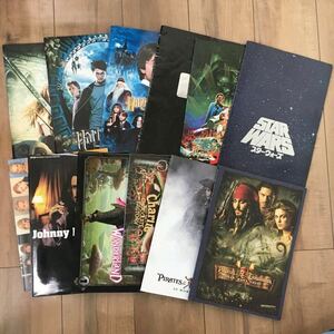 映画 洋画 パンフレット ジョニーデップ作品 スターウォーズシリーズ ハリーポッターシリーズ まとめ売り