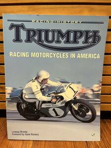 絶版洋書TRIUMPH RACING MOTORCYCLES IN AMERICA 美品 オールドトライアンフBSAノートン英車