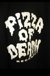 新品】PIZZA OF DEATH Tシャツ 黒サイズL◆ken yokoyama Hi-STANDARD 横山健 マキシマムザホルモン ピザオブデス namba69 ブラフマン