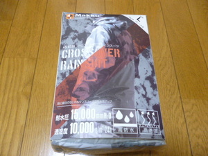 Ｌサイズ マック レインウェア クロスオーバーレインスーツ AS-8510 グレーカモ　新品　激安　即決