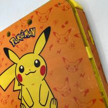 Nintendo 任天堂 ゲーム ニンテンドー 2DS ポケモン　ピカチュウ　本体　オレンジ　ポケットモンスター　ゲーム　通電確認済No.2-013-3_画像6