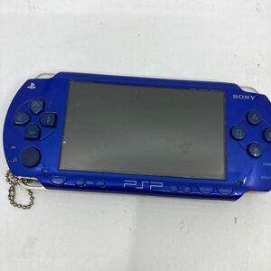 PSP SONY 初代　psp1000 プレイステーションポータブル 動作未確認　本体　ゲーム ブルー No.2-011-1