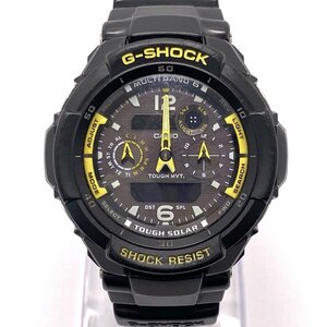 1円スタート CASIO カシオ G-SHOCK Gショック GW-3500B タフソーラー 電波ソーラー スカイコックピット アナデジ ブラック 動作未確認