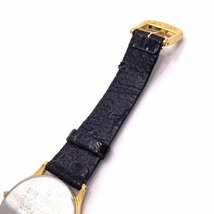 1円スタート 稼動品 SEIKO セイコー DOLCE ドルチェ 8J41-6100 QZ クォーツ SS ラウンド ゴールド文字盤 ３針 メンズ 腕時計_画像8