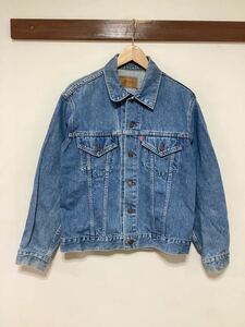 か1392 USA製 Levi's リーバイス 70505-0217 デニムジャケット トラッカージャケット 40 4thタイプ アメカジ Gジャン ジージャン 