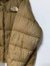 ん1213 ジャンク品 THE NORTH FACE ノースフェイス ヌプシダウン ダウンジャケット XL ブラウン 700 ♯61661 ♯30516_画像8