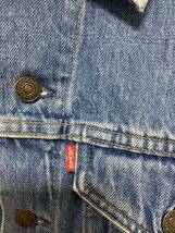 か1392 USA製 Levi's リーバイス 70505-0217 デニムジャケット トラッカージャケット 40 4thタイプ アメカジ Gジャン ジージャン _画像4