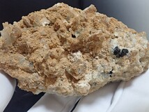 【玉滴石付き】176gキャビネット標本　アクアマリン&ハイアライトオパール　原石　標本_画像8
