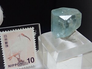 【40ct！宝石質】ナミビア産　アクアマリン　藍柱石　原石　標本